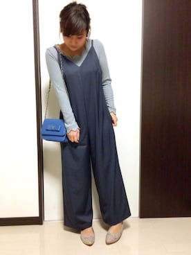 Taiyou（たいよう）さん（レディース・154cm）の冬コーディネート