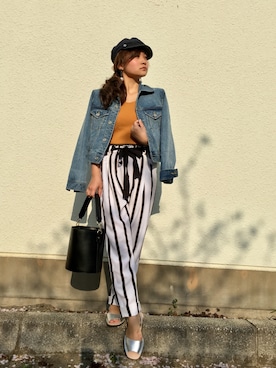 Taiyou（たいよう）さん（レディース・154cm）の春コーディネート