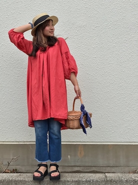 Taiyou（たいよう）さん（レディース・154cm）の夏コーディネート