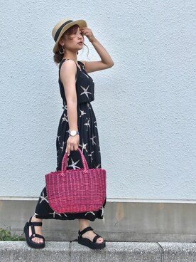Taiyou（たいよう）さん（レディース・154cm）の夏コーディネート