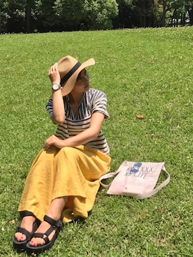 Taiyou（たいよう）さん（レディース・154cm）の夏コーディネート