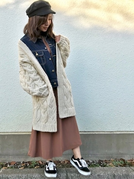 Taiyou(たいよう)さん(レディース・154cm)の冬コーディネート