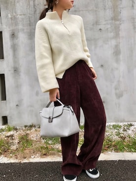 Taiyou（たいよう）さん（レディース・154cm）の冬コーディネート