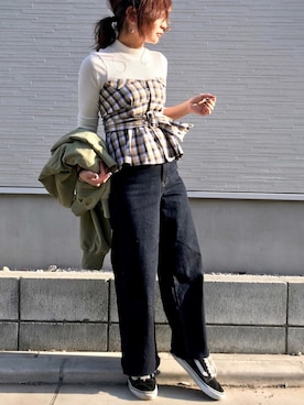 Taiyou（たいよう）さん（レディース・154cm）の春コーディネート