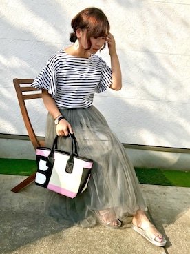 Taiyou（たいよう）さん（レディース・154cm）の春コーディネート