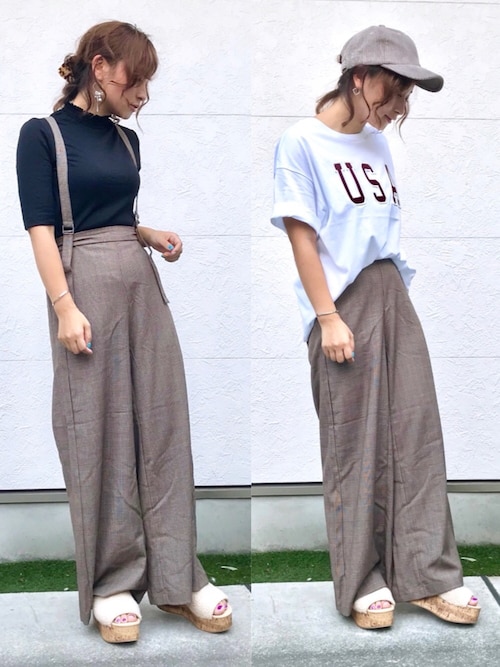 ポータブル 北米 特権 サスペンダー ワイド パンツ Gu Tarhankut Org