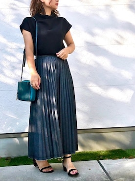 「thevirgnia」｜「アイテム（アクセサリー）」を使った、Taiyou（たいよう）さん（レディース・154cm）の夏コーディネート