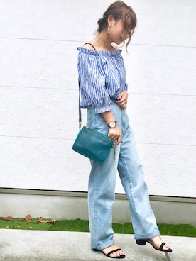 Taiyou（たいよう）さん（レディース・154cm）の夏コーディネート