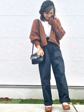Taiyou（たいよう）さん（レディース・154cm）の秋コーディネート