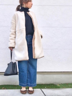 「CANMART（キャンマート）のアイテム」を使った、Taiyou（たいよう）さん（レディース・152cm）の冬コーディネート