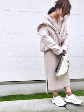 Taiyou（たいよう）さん（レディース・152cm）の冬コーディネート