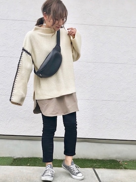 Taiyou（たいよう）さん（レディース・152cm）の冬コーディネート