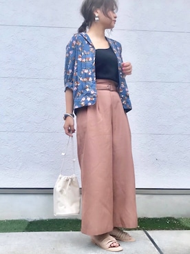 Taiyou（たいよう）さん（レディース・152cm）の春コーディネート