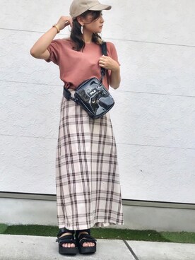 「pairpair」｜「アイテム（帽子）」を使った、Taiyou（たいよう）さん（レディース・152cm）の春コーディネート