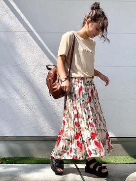 「CANMART（キャンマート）のアイテム」を使った、Taiyou（たいよう）さん（レディース・152cm）の夏コーディネート