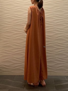 「DONOBAN（ドノバン）のアイテム（ピアス（両耳用））」を使った、Ayuさん（レディース・161cm）の夏コーディネート