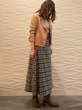 Ayuさん（レディース・161cm）の秋コーディネート