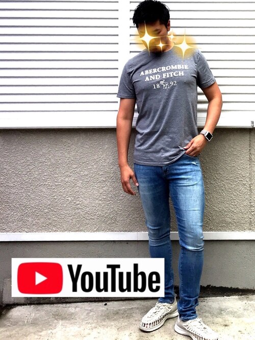 Joekool Abercrombie Fitchのtシャツ カットソーを使ったコーディネート Wear