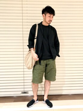 おがしょーさん（メンズ・178cm）の夏コーディネート