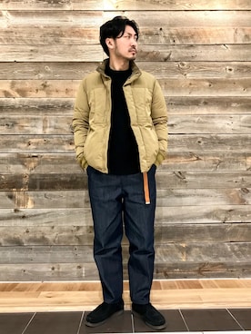 「nonnative（ノンネイティブ）のアイテム（ジャケット/アウター）」を使った、おがしょーさん（メンズ・178cm）の冬コーディネート