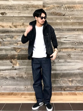 おがしょーさん（メンズ・178cm）の冬コーディネート