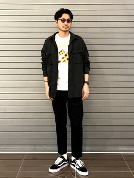 おがしょーさん（メンズ・178cm）の春コーディネート