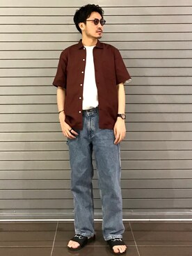 おがしょーさん(メンズ・178cm)の春コーディネート