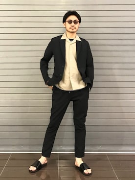 おがしょーさん（メンズ・178cm）の夏コーディネート