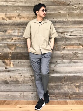 おがしょーさん（メンズ・178cm）の夏コーディネート