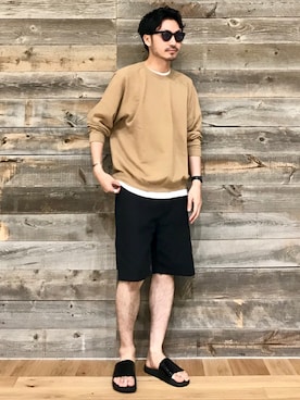 おがしょーさん（メンズ・178cm）の夏コーディネート