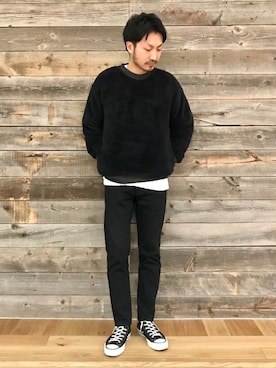 おがしょーさん（メンズ・178cm）の冬コーディネート