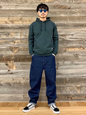 おがしょーさん（メンズ・178cm）の冬コーディネート