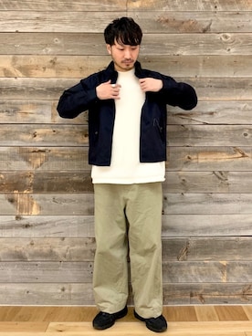 おがしょーさん（メンズ・178cm）の冬コーディネート