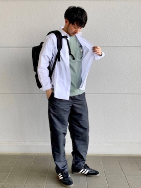 おがしょーさん（メンズ・178cm）の春コーディネート