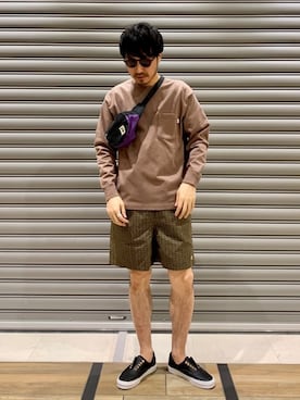 おがしょーさん（メンズ・178cm）の春コーディネート