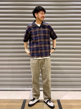 おがしょーさん（メンズ・178cm）の春コーディネート