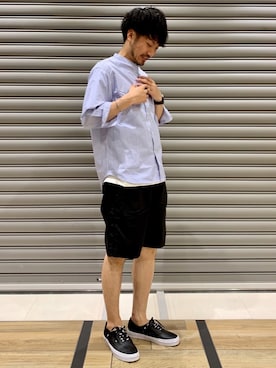 おがしょーさん（メンズ・178cm）の夏コーディネート