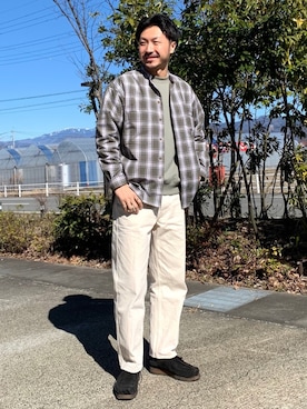 おがしょーさん（メンズ・178cm）の春コーディネート