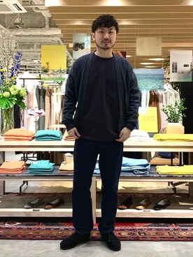 おがしょーさん（メンズ・178cm）の春コーディネート