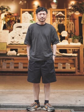 おがしょーさん（メンズ・177cm）の夏コーディネート