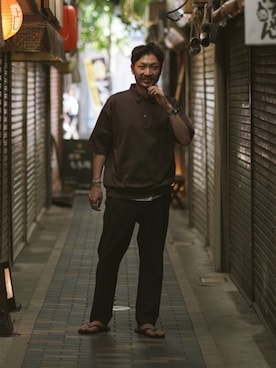 おがしょーさん（メンズ・177cm）の秋コーディネート