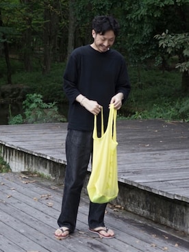 「Locals（ローカルズ）のアイテム」を使った、おがしょーさん（メンズ・177cm）の秋コーディネート