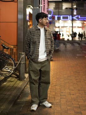 おがしょーさん（メンズ・177cm）の秋コーディネート