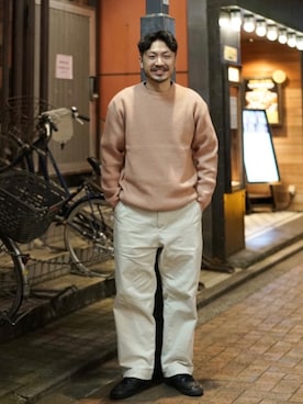 「正月」｜おがしょーさん（メンズ・177cm）の冬コーディネート