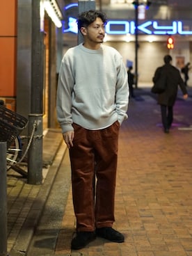 おがしょーさん(メンズ・177cm)の冬コーディネート