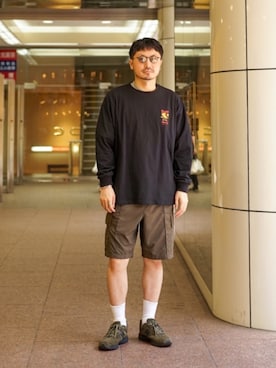 おがしょーさん（メンズ・177cm）の夏コーディネート