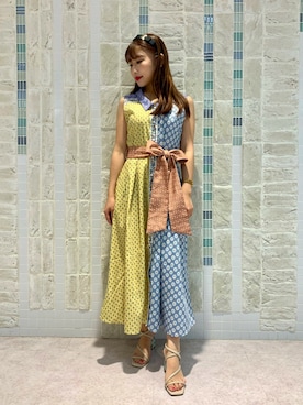 「REDYAZEL（レディアゼル）のアイテム（サンダル）」を使った、hikariさん（レディース・151cm）の秋コーディネート