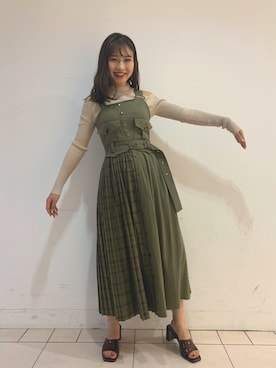 hikariさん（レディース・151cm）の秋コーディネート