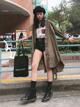 「VII&CO（VII&CO）のアイテム」を使った、Mia Puさん（レディース・164cm）の春コーディネート