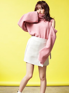 「CHEER CLOSET（チアクローゼット）のアイテム」を使った、CHEERCLOSETさん（レディース・154cm）の冬コーディネート